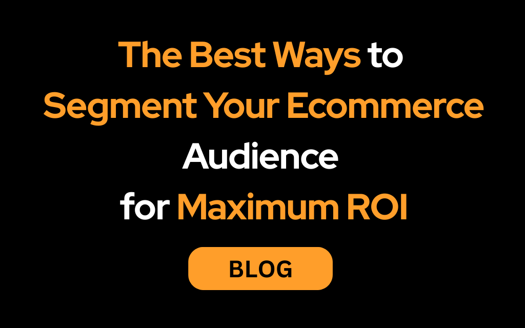 The Best Ways to Segment Your Ecommerce Audience for Maximum ROI